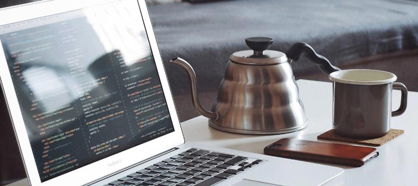 Laptop and Tea Laptop and Tea